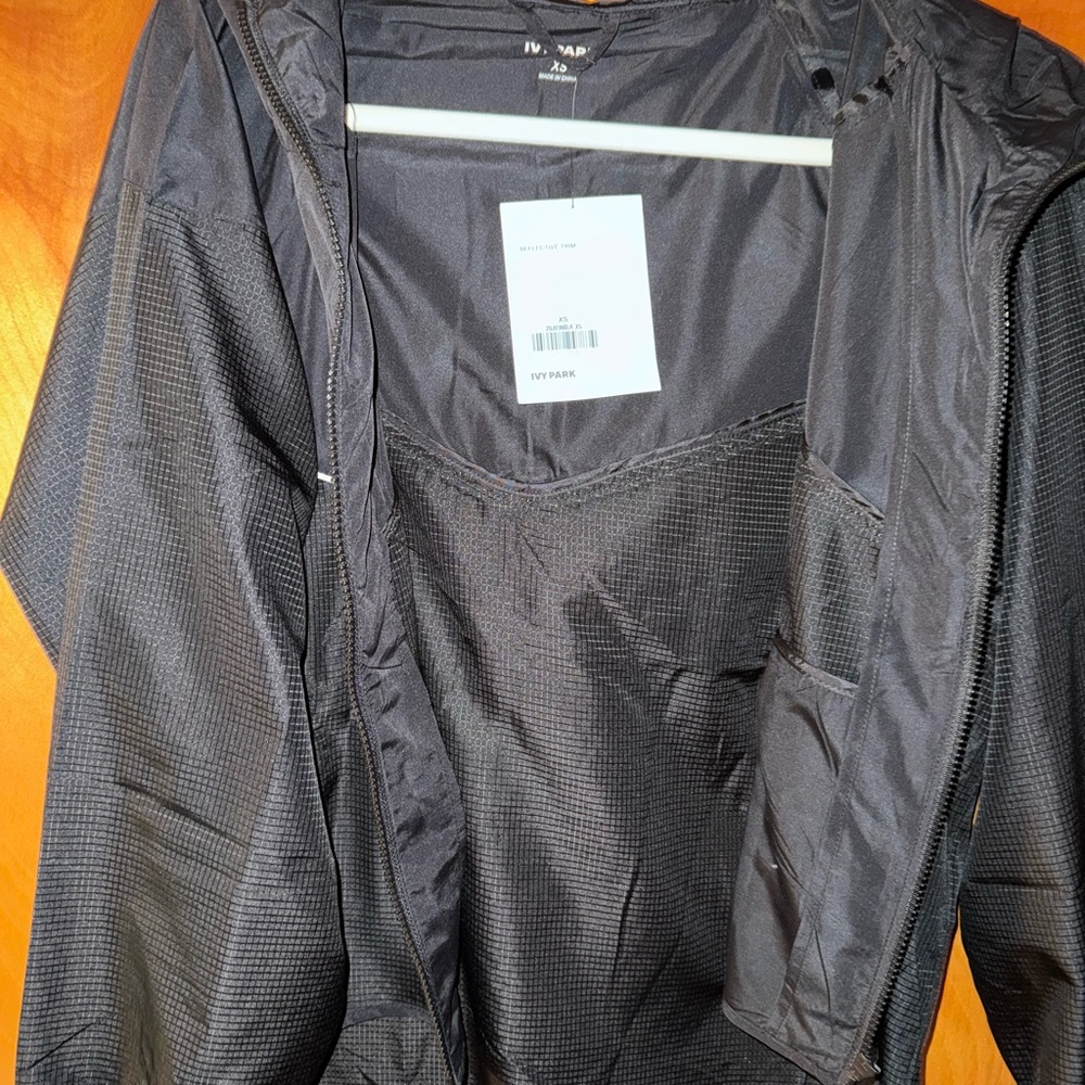 Ivy park Black Windbreaker Jacket